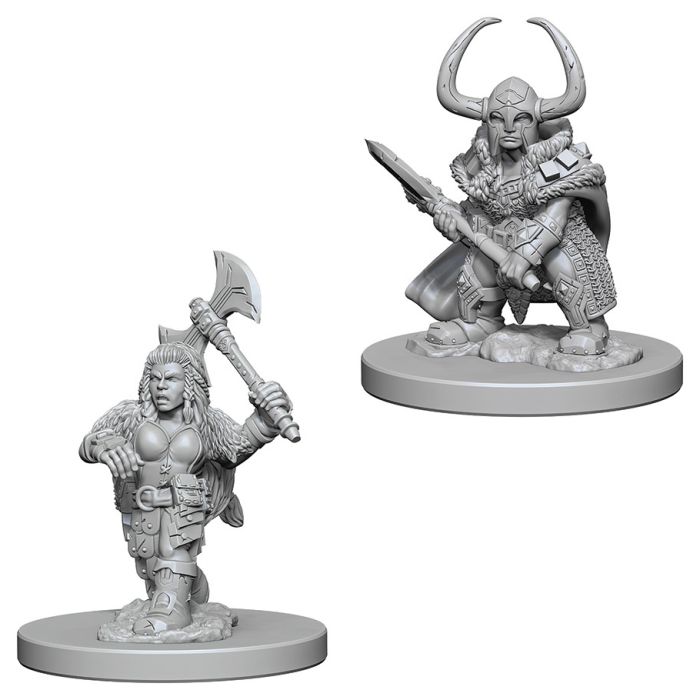 Nolzur's Marvelous Minis: Dwarf Female Barbarian