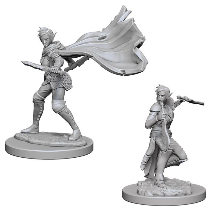 Pathfinder: Deep Cuts Minis: Elf Female Rogue W4 (Unpainted)