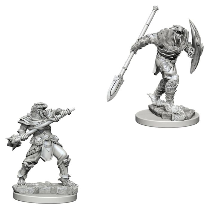 Nolzur's Marvelous Minis: Dragonborn Male Fighter with Spear