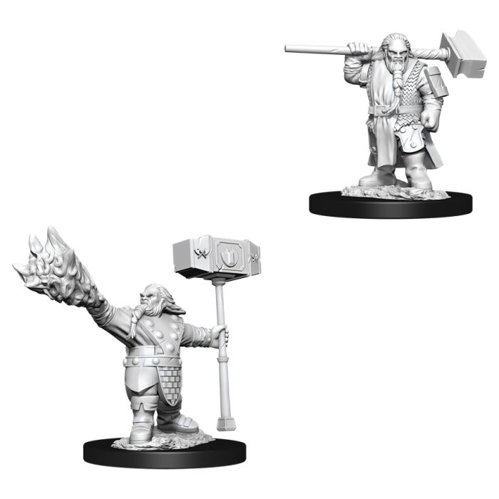 D&D: Nolzur's Marvelous Minis: Male Dwarf Cleric W11 (Unpainted)