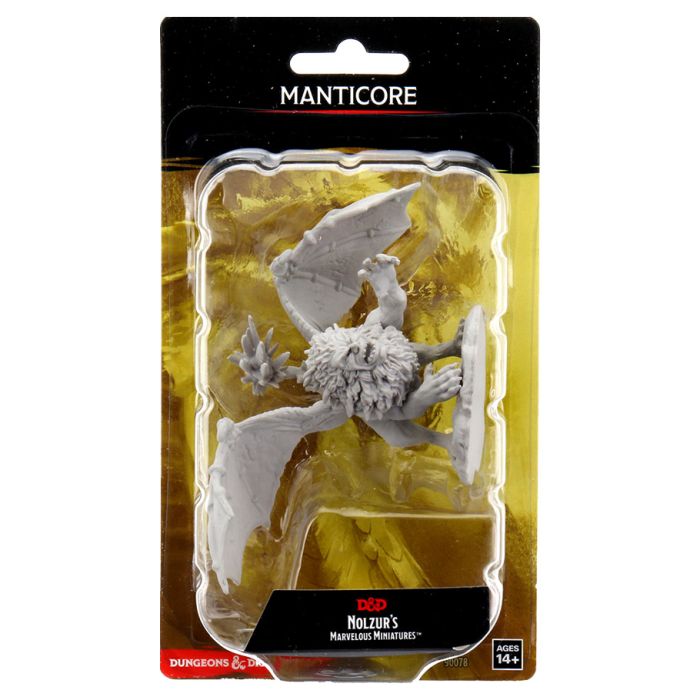 Dungeons & Dragons: Nolzur's Marvelous Unpainted Miniatures - W12 Manticore