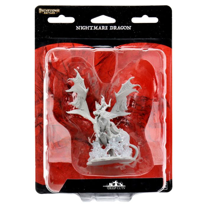 Pathfinder Deep Cuts Unpainted Miniatures: W12 Nightmare Dragon