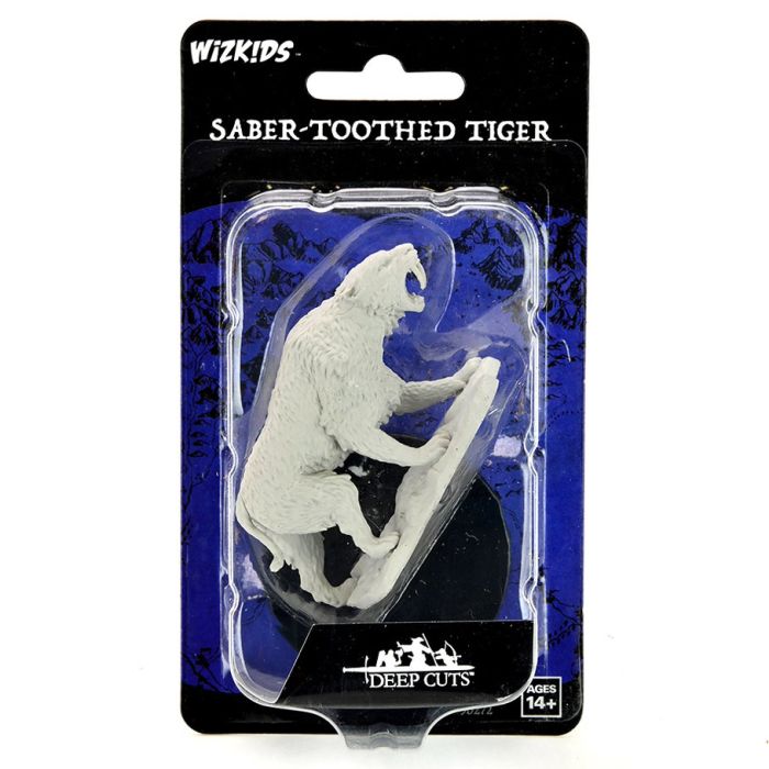 WizKids Deep Cuts: Saber-Toothed Tiger