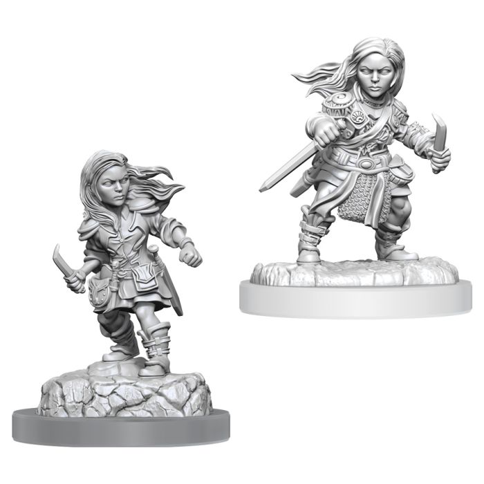 Nolzur's Marvelous Minis: Halfling Rogue Female