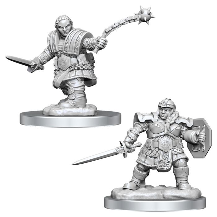 Nolzur's Marvelous Minis: Dwarf Fighter Female