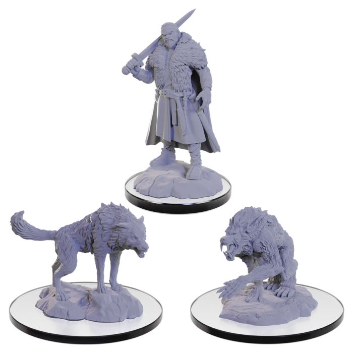 Dungeons & Dragons Nolzur's Marvelous Unpainted Miniatures: W22 Loup Garou